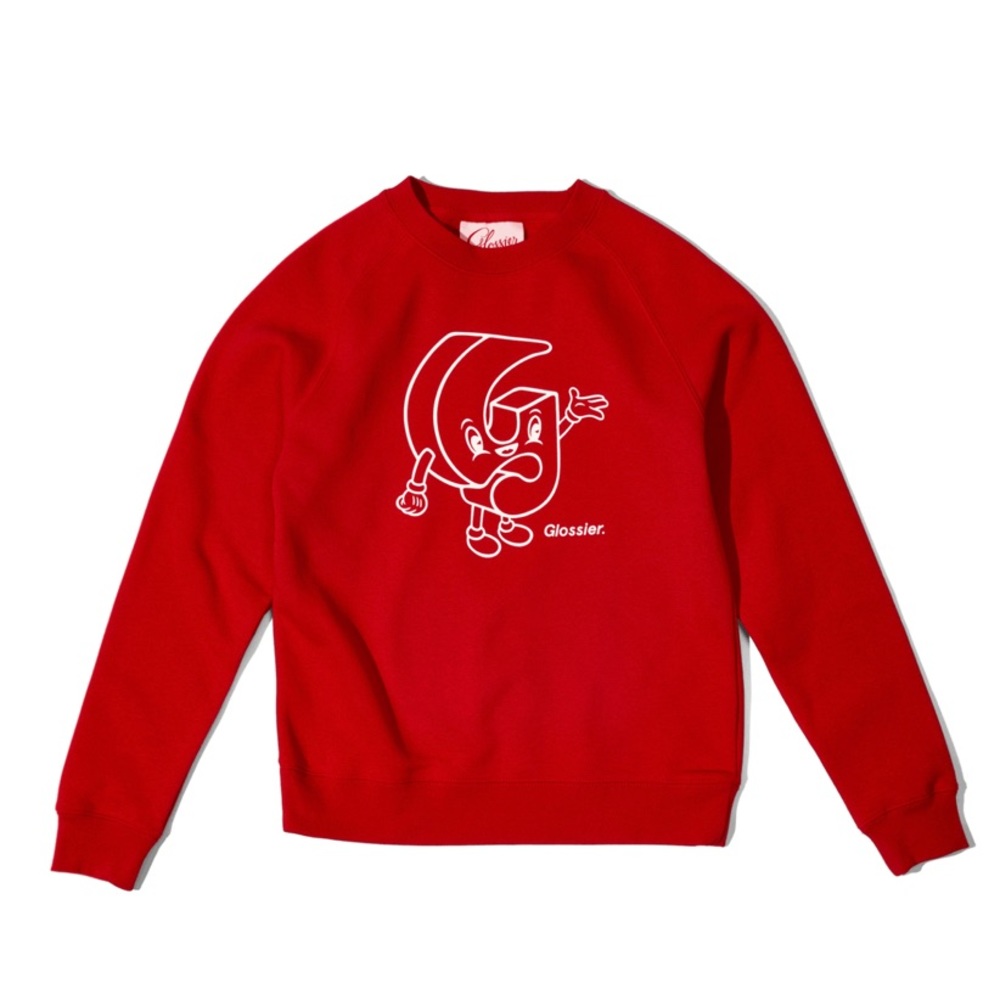 Glossier Limited Edition 2020 Holiday Crewneck